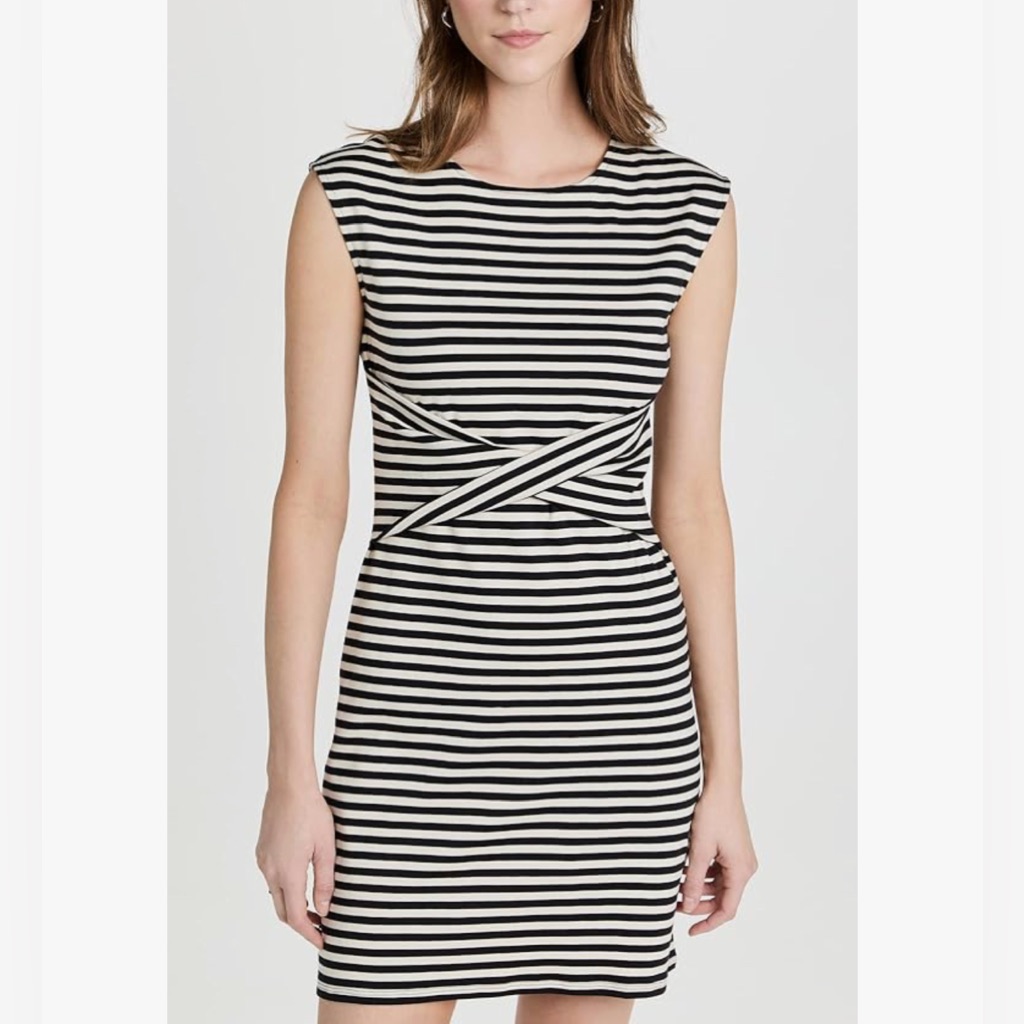 Nwt Theory Striped Mini Dress